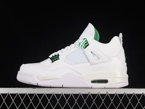 All Categories Air Jordan Jordan Series Basketball Shoes Air Jordan 4 Air Jordan 4 "Pine Green" AJ4 Joe 4 White Green First Layer Authentic Standard CT8527-113